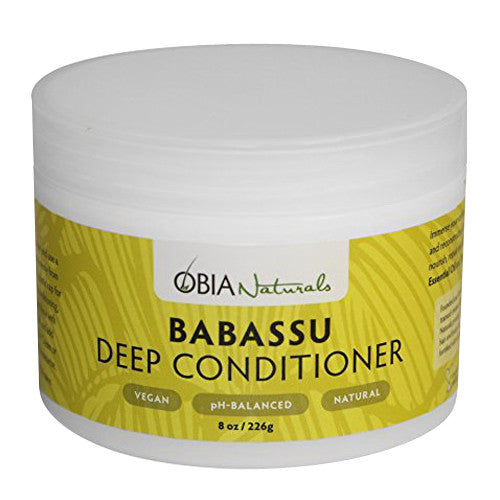 OBIA Naturals Babassu Deep Conditioner Repair damage Hair, 8 oz